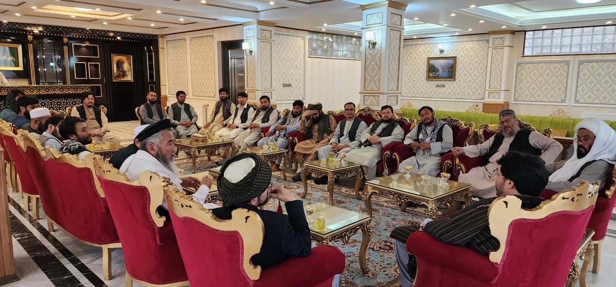MahdaviOffice's tweet photo. پس از بازگشت مع الخیر محترم دکتر مهدوی از سفر خارج از کشور؛ امروز پنجشنبه ( ۹ میزان ۱۴۰۵) مجموعه های مختلف مردمی از ولایات مختلف به ملاقات ایشان حضور یافتند.

دفتر مطبوعاتی داکترجعفر مهدوی
کابل ـــ ۹ میزان ۱۴۰۵ https://t.co/PVRFRRBWmi