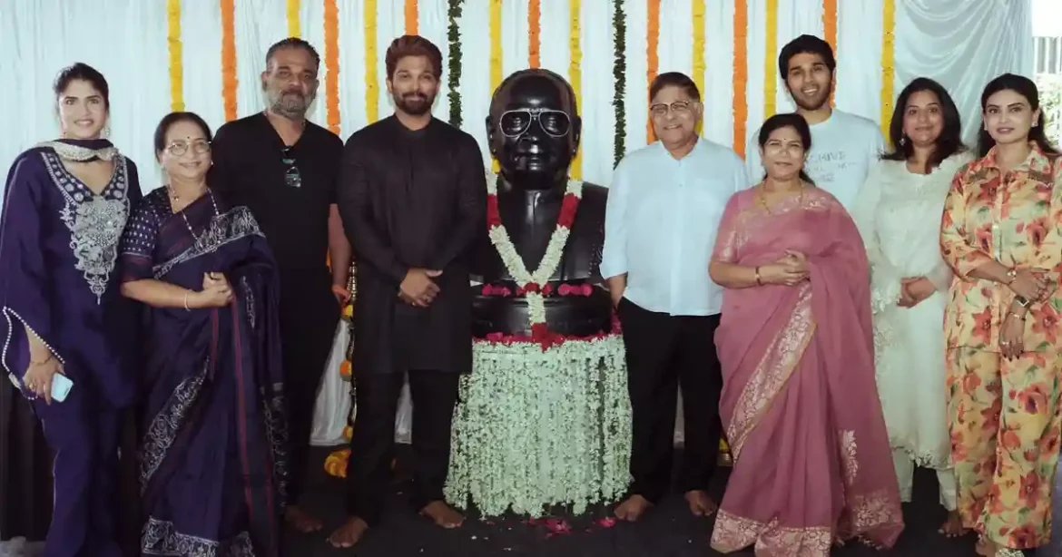 AlwaysBollywood's tweet photo. #Raaka star #AlluArjun marks a new beginning with #ICONZA ✅
@alluarjun has marked a new beginning with his new creative office space, ICONZA. The actor unveiled the space on the birth anniversary of his grandfather, legendary actor Allu Ramalingaiah garu.
ICONZA represents a new chapter in Allu Arjun’s creative journey. Sharing the moment, Allu Arjun described it as the start of a new chapter. Wishes are pouring in from fans as the actor embarks on another exciting phase of his creative journey.