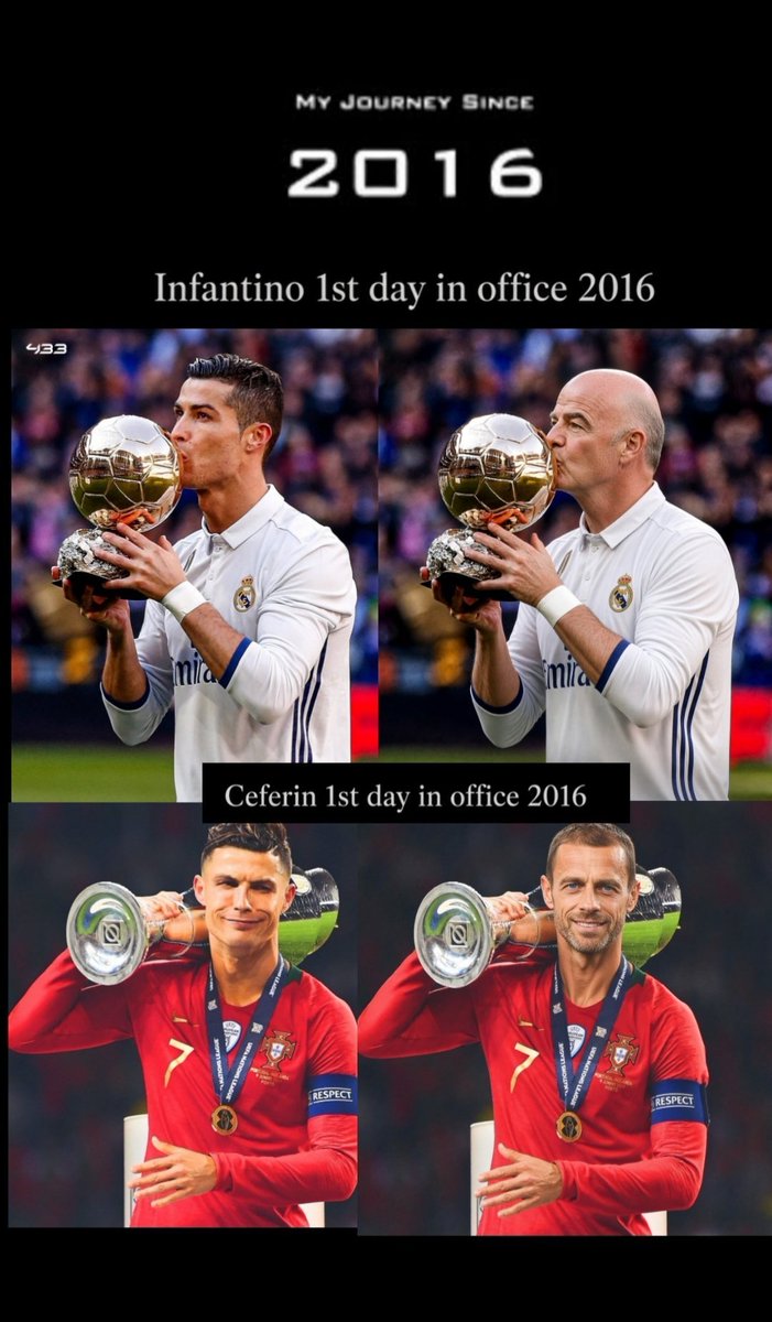 LeonardoC42948's tweet photo. @_cervantez_7 Antes y despues de infantino y ceferin 🤣🤣🤣🤣 https://t.co/urqmoOSWWb