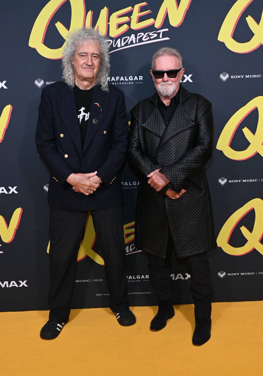 QueenWillRock's tweet photo. Last night, Queen Budapest received its UK premiere at the BFI IMAX in London, marking the first time the newly restored 4K presentation has been shown in IMAX anywhere in the world.

The event was attended by Sir Brian May and Roger Taylor, who took part in a Q&A following the film.

Also in attendance were Freddie Mercury’s sister, Kashmira Bulsara, and her family, along with many of the crew involved in the restoration.

The response from the audience was ecstatic. Fans around the world can experience Queen Budapest on the big screen from Wednesday 7 October for a limited time only.

Find your nearest cinema at https://t.co/f50OtsNCUy