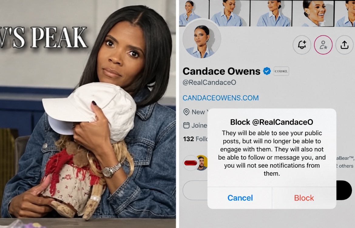 QualityLearing_'s tweet photo. I want the entire class to join a mass unfollow project of Candace Owens.

If we stop giving her attention, the world will stop amplifying her nonsense. 

We’ve let this go on long enough. Time to stop feeding the beast. https://t.co/EEzaMKKiSV