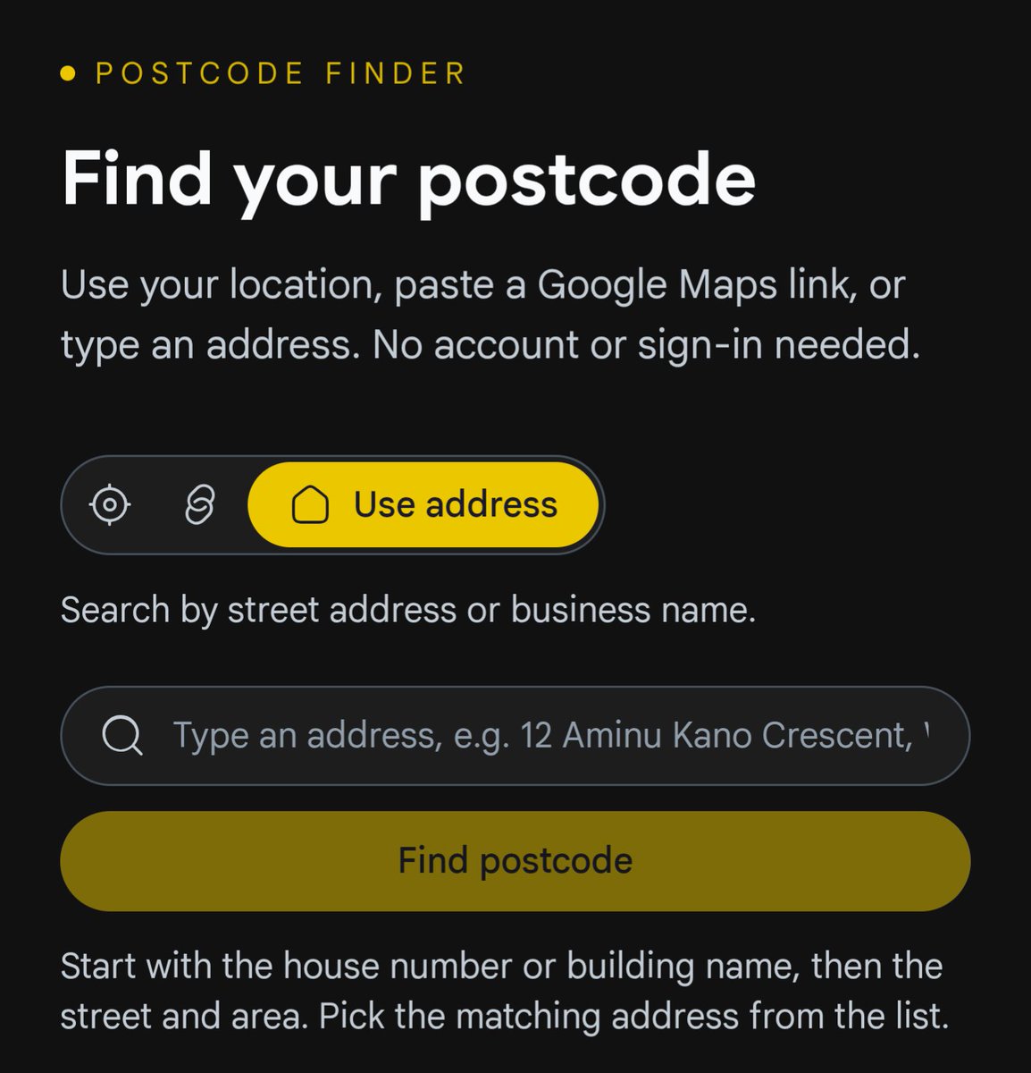 mubarak4show's tweet photo. @OInnocxnt @bosuntijani @iam_samedoho @NipostNgn It's available. Click on the home icon to manually add your address. It works! https://t.co/JdXMrSkJwm