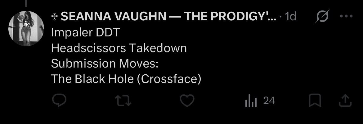 uwasprodigy's tweet photo. ★.  @voxsirenis you stole literally all of MY hardwork. You stole my titantron and my FULL MOVESET FROM MY INSTAGRAM. Stop pretending to be me and get a damn life man. You look ridiculous. 

Here https://t.co/xNlkiKLZYI