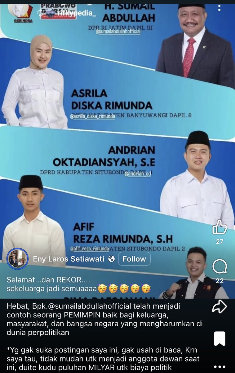 NyaiNeneng's tweet photo. Keluarga kompak. 

✅ Sekeluarga jadi beban rakyat
✅ Sekeluarga nge fly bareng 

Mantappp Negaraku 😂 https://t.co/QM4N57plZ8