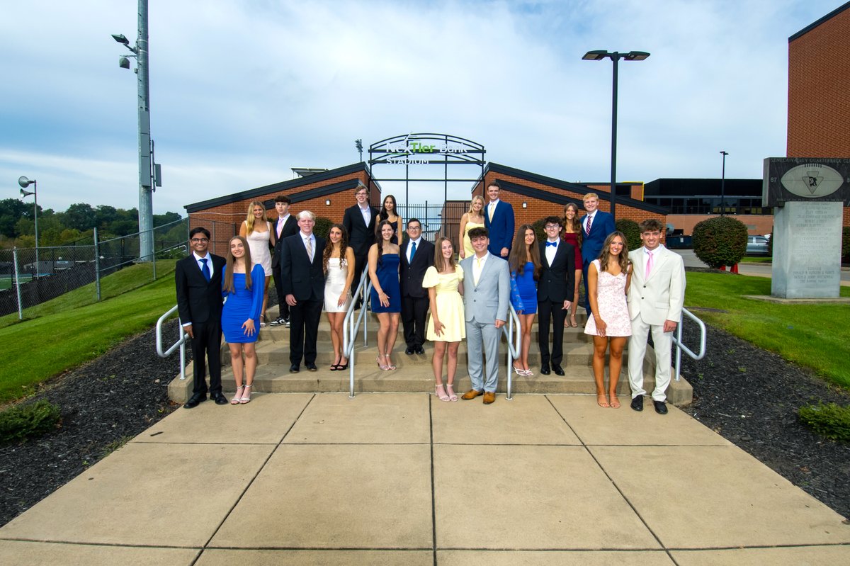 Seneca_Valley's tweet photo. SV students will be celebrating a lively homecoming with this year’s theme “New York City.” This year’s festivities will feature an exciting lineup of events, including a carnival, parade, and spectacular fireworks display.

Open to the public, the SV Homecoming Carnival will be held at 5 p.m., followed by the Homecoming Parade at 7 p.m., on Thursday, Oct. 8, on the district’s secondary campus in Jackson Township. The carnival will have a variety of delicious food available for purchase, along with exciting games for all to enjoy. The parade will feature the award-winning Seneca Valley “Roaring” Raider Marching Band, local fire trucks and floats created by student sports teams and organizations. The evening will conclude with fireworks at NexTier stadium, sponsored by the Senior High Student Council.

The homecoming dance will take place on Saturday, Oct. 10. Earlier this month, seniors chose 20 classmates to represent their homecoming court. Senior girls on the court include Keira Albenze, Lily Berg, Elyse Cilik, Elise Craver, Paige D'Amico, Catalina Dehart, Olivia Herrem, Jordan Lauer, Anna Livorse and Layla Mulkerrins. Senior boys on the court include Jamen Alwine, Camden Armstrong, Austin Brown, Waylon Caruso, Josh Glover, Benjamin James, Nathan Lui, Roman Runco, Shay Sureshkumar and Layne Vandenburgh.

Seneca Valley’s homecoming king and queen will be announced during the Raider Football pregame festivities at 6:30 p.m. on Oct. 9, at NexTier Stadium. Kickoff is at 7 p.m., when Seneca Valley plays Mt. Lebanon. The game and homecoming crowning will be televised on SVTV, Armstrong Channel 208 and Consolidated Communications Channel 407.

Eliminate the stress of traffic delays and parking by taking one of the free shuttles that will be rotating from Connoquenessing Valley Elementary School and the Route 528 Park & Ride.

https://t.co/FOVaA7xHWg