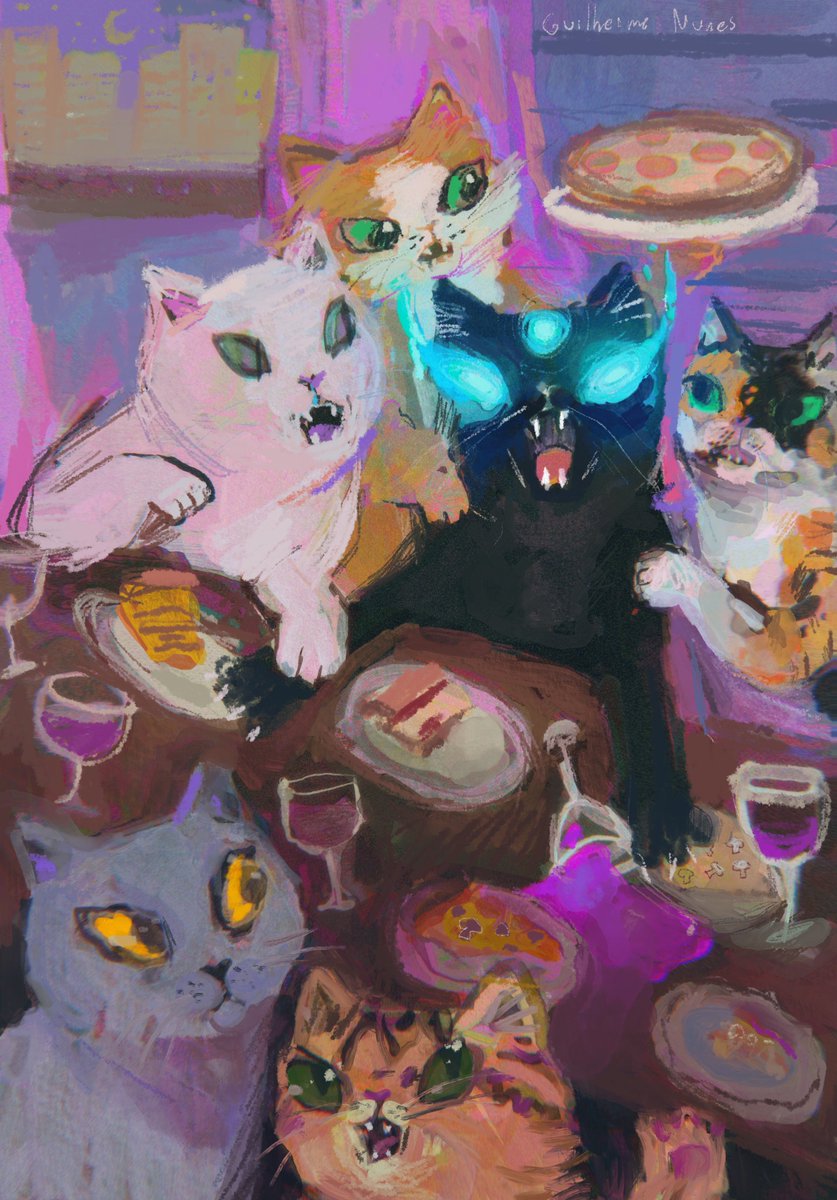 guilhernunes_'s tweet photo. telepathic cat receiving terrifying messages without knowing where they are coming from https://t.co/C7Ca7GHtG6