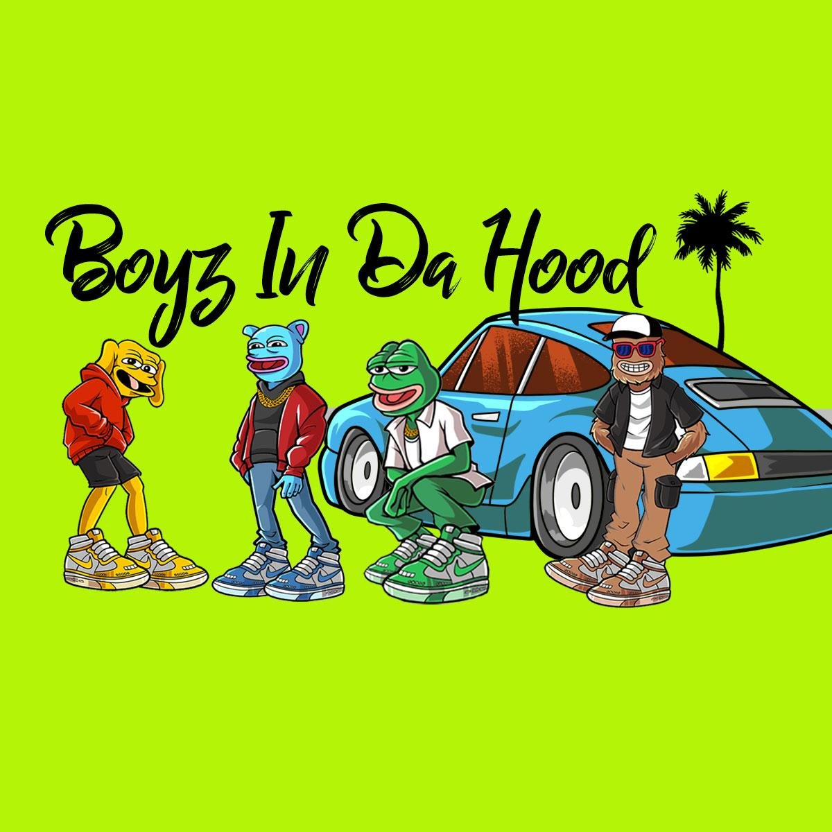 THCUNITE's tweet photo. The Boyz are now in the Hood!  LIVE ON ROBINHOOD. https://t.co/v2QOXwqC4v