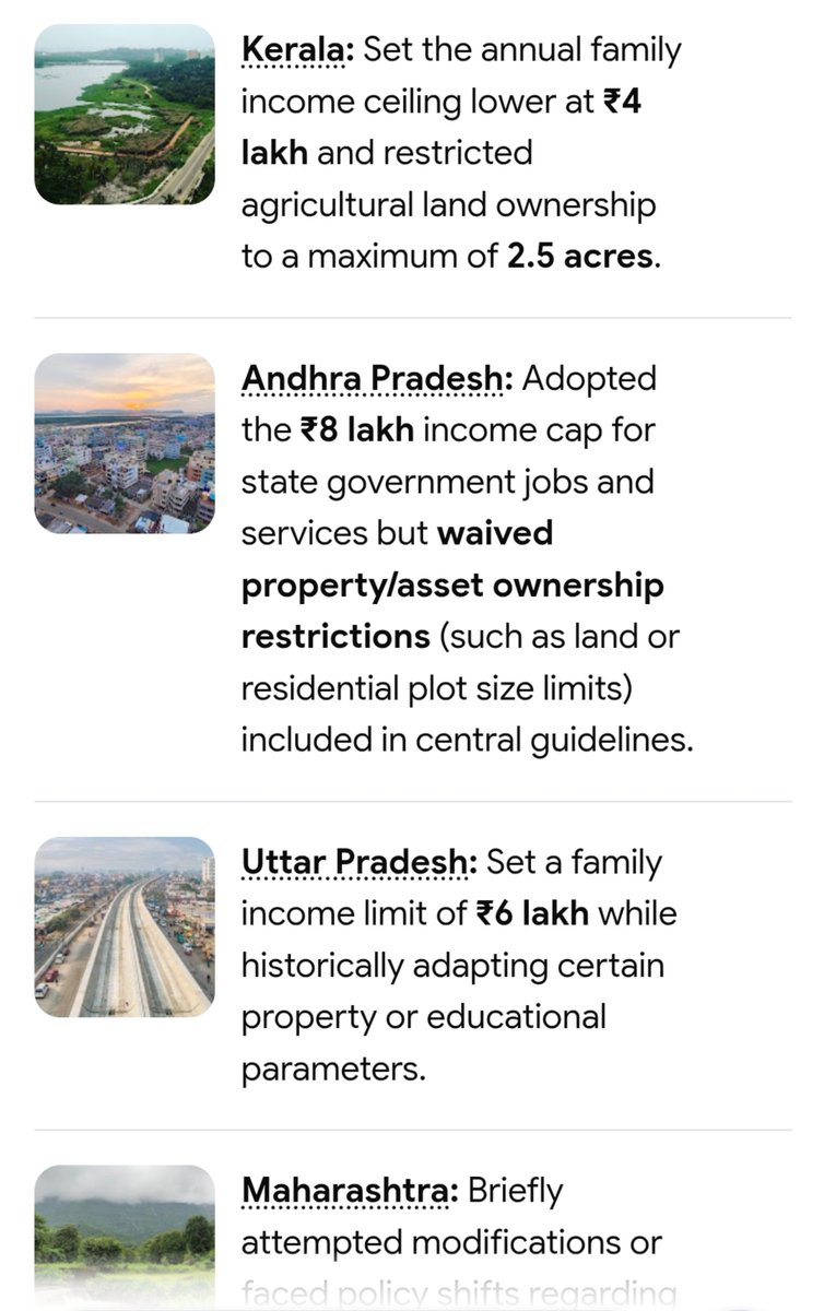 Smb0042's tweet photo. @Muneeb_Quraishi Yes, the rest of the states have already done it. If @JKNC genuinely has concerns about the people of Kashmir, it should take swift and concrete action instead of making false promises, as seen in the reservation issue.

(Notable examples attached) https://t.co/BNKYjRDlZh