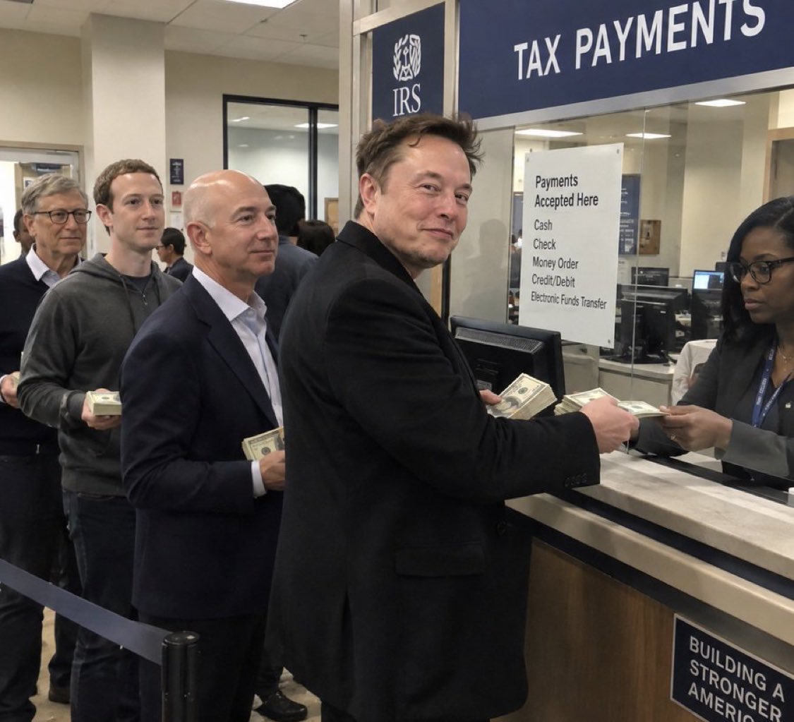 Kieran_M_Barry's tweet photo. Should billionaires be subject to higher taxes?

Yes or No https://t.co/I4JNrHRTMl