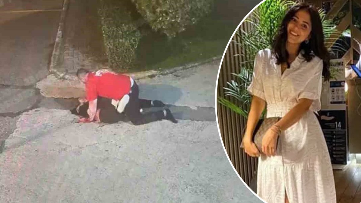 FUATUGUR's tweet photo. Aşağıdaki fotoğrafta Fethi Şancı adlı cani, nişanlısı Aysel Karakoç'u öldürürken görülüyor. 
Kasten ve tasarlayarak öldürme bu.
Mahkeme Fethi Şancı'ya 'iyi hal' indirimi uygulandı.
Böylece ağırlaştırılmış müebbet hapis cezası, müebbet hapis cezasına döndü. İyi halli olarak tanımlandığı için de 24 yıl sonra cezaevinden çıkacak. Eğer iyi halli olarak devam ederse koşullu salıverilme tarihlerine 5 yıl kala açık cezaevine ayrılma hakkı elde edebilcek.
Katil cinayeti işlediği sırada 35 yaşındaydı. Bu durumda 55 yaşında hayatına yeniden başlayabilecek.
Geç değil. 
Ama Aysel için çok geç çünkü artık yaşamıyor. 
Hakimler karar verirken bunları hesaba katıyor mu acaba?