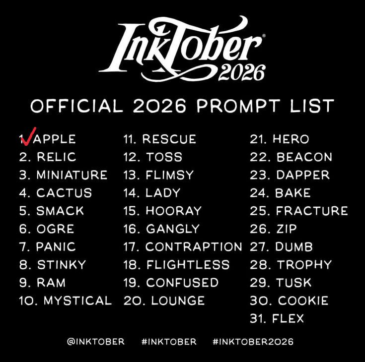 tinartmonster's tweet photo. 1st day of Inktober:) https://t.co/hCuJ5jj8HI
