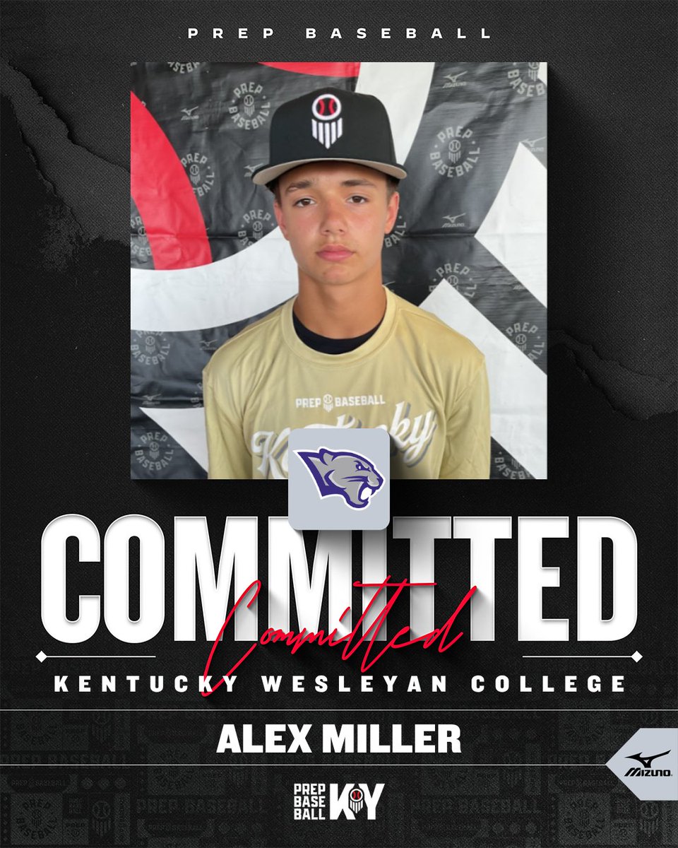 PrepbaseballKY's tweet photo. 🖋️ KY COMMITMENT WATCH 🖋️

'27 SS Alex Miller (@SWBaseball) commits to Kentucky Wesleyan College!💪

👤 >> https://t.co/vJbapCJcOz || @alexmiller_0422

@prepbaseball || @kwc_baseball https://t.co/lgconflTXK