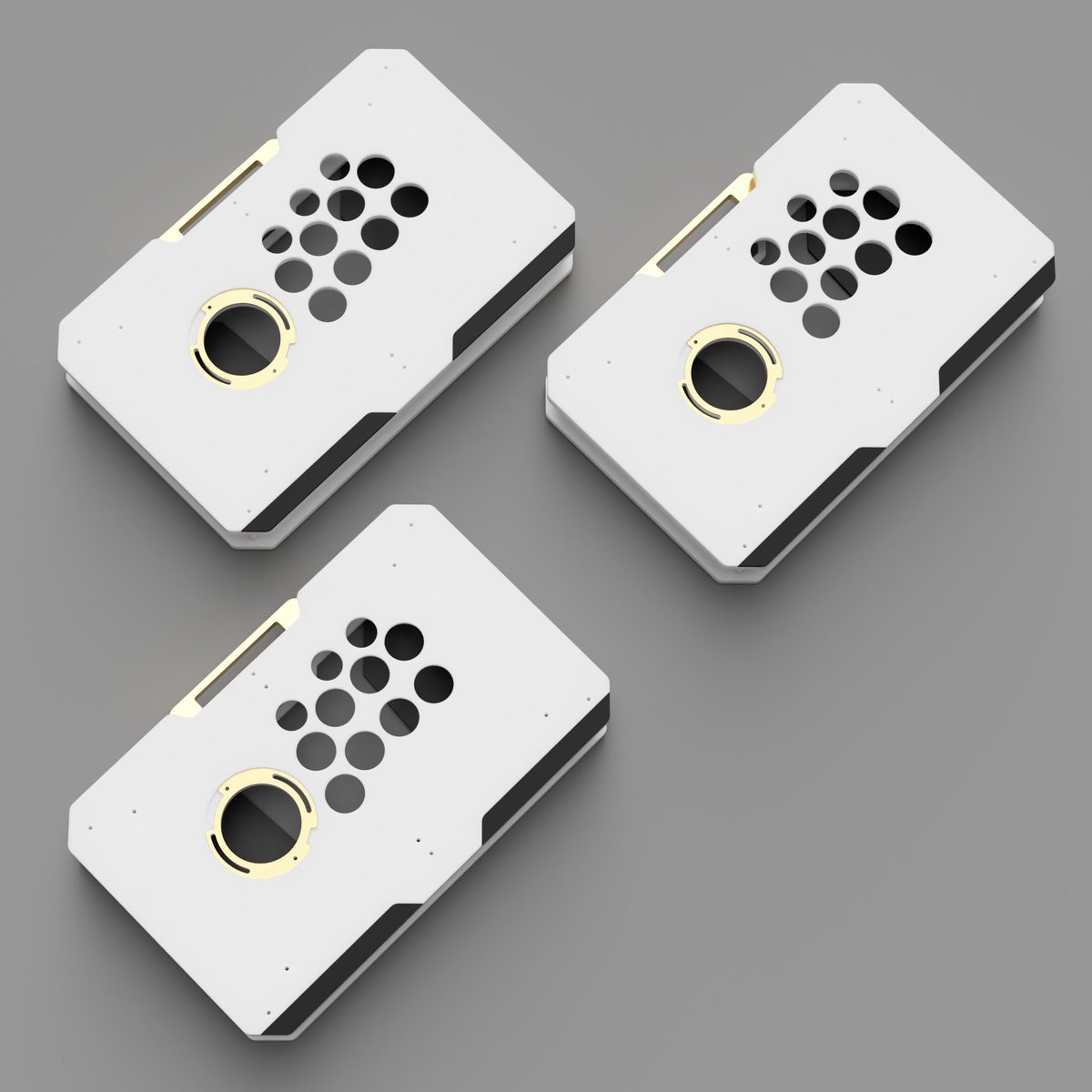 Attasa's tweet photo. Be sure to check out ASI products incl. the new Golden Lever PRO & VM6R S30Max at Attasa booth #EVOFrance 2026

@wazwuz will be also be at the booth to answer any questions you may have about #GLPro features and customization options

Modding service will be available for #VM6R & S30Max install joystick lever & buttons or LED buttons