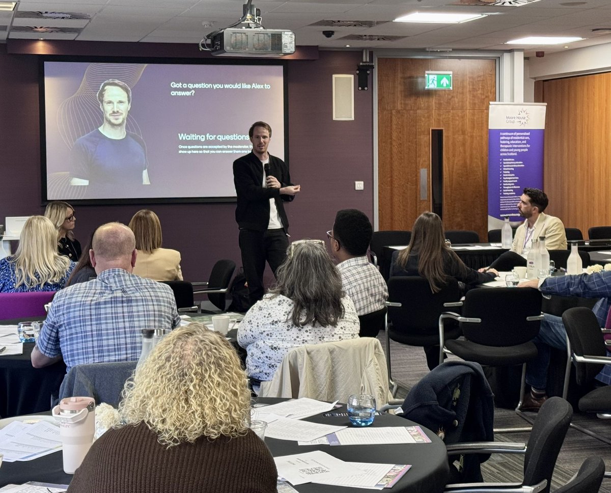 MooreHouseCare's tweet photo. What a brilliant afternoon we have had at #STANCE2026 hearing from our workshop leaders, including sessions from Alex Partridge , Dr John Digney , Scottish Attachment in Action &amp; Safe Crisis Management Europe. https://t.co/CqWZ1KhxvG