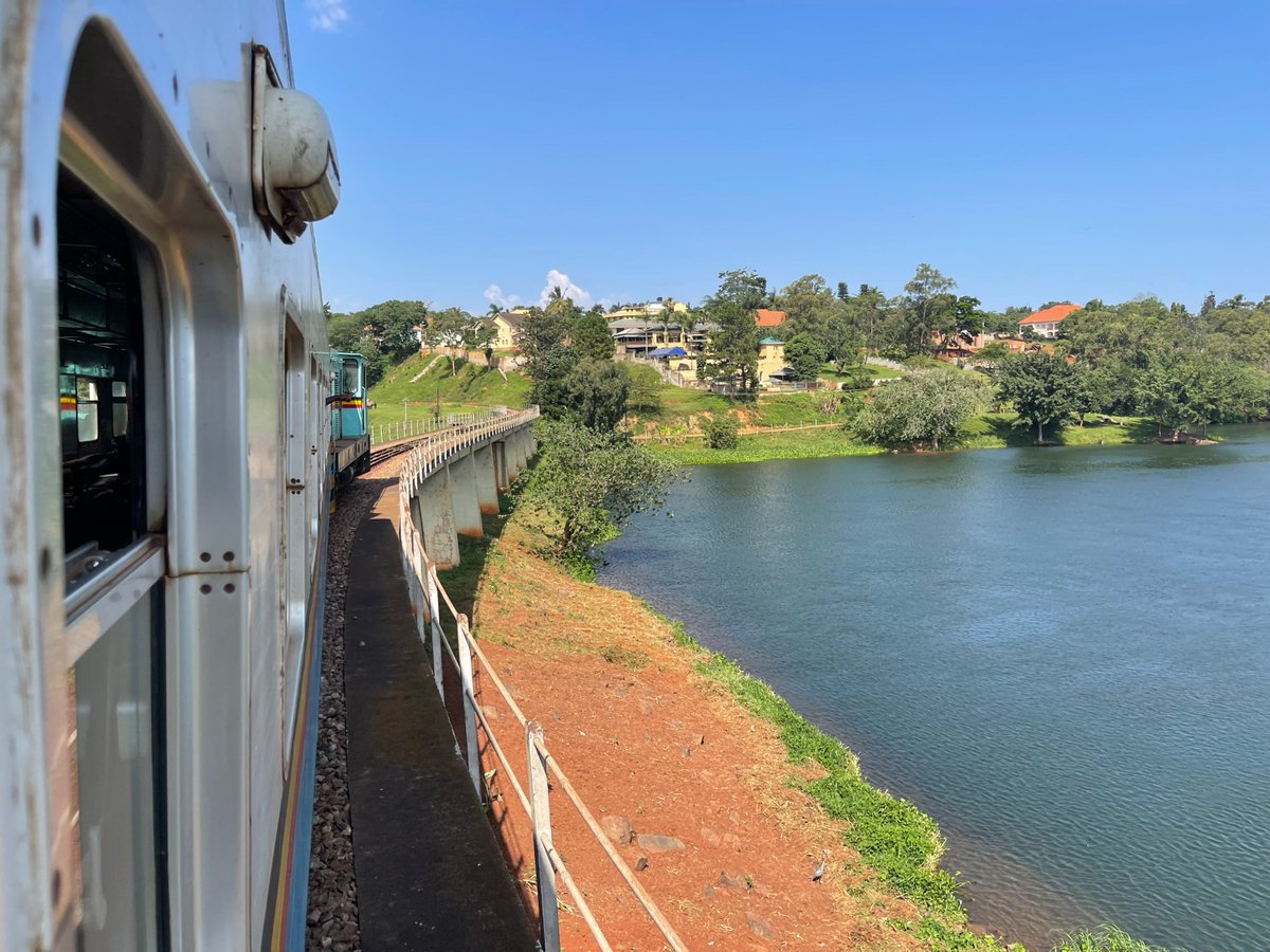 RailwaysUganda's tweet photo. Passenger Train to cross the Nile again

Greetings good people.

We have been cooking on all fronts to extend our services wide and far.

Preparations for the train to Jinja are in the final phase. We have heard the calls, and as listening sector players, it is incumbent upon us to respond to the calls.

This trip will start as a weekend service. We shall depart Kampala on Fridays and return on Sundays. We are not talking years to come. This is happening this year 2026. 

After the acquisition of more rolling stock (a process that is ongoing), the trips to and from Jinja will increase. The target is to have a daily scheduled train crossing the Nile.

Next up, 
1. Preperations for AfCON 
2. Clearance of ALL ENCROACHMENT on URC land. We heard the calls, it is time to clear the reserve completly.
