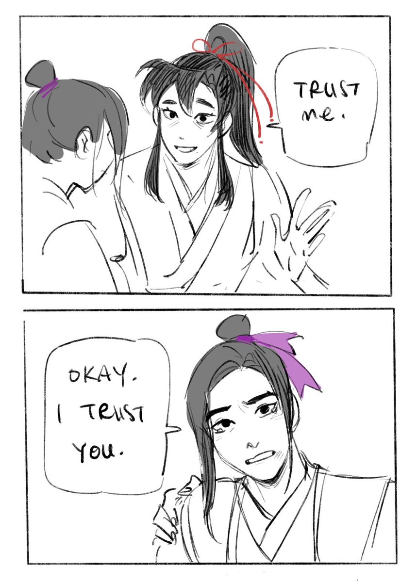popplioikawa's tweet photo. and like, so many people hold jiang cheng in contempt for believing things that his loved one was actively deceiving him about https://t.co/EKN5ujKmhO