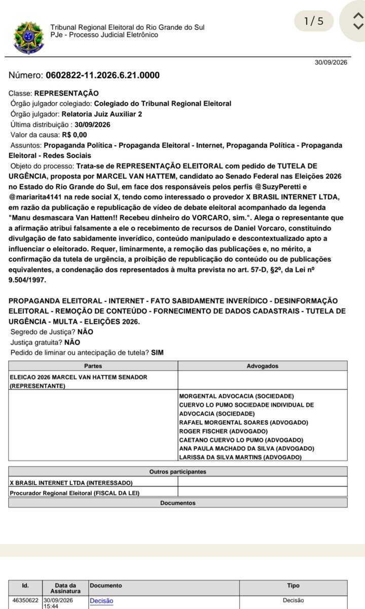 SuzyPeretti's tweet photo. Fui processada pelo Rato do Van Hatten!
Onde fica a LIBERDADE que vocês tanto pregam!?
Qual é o medo de vocês!!! 
Essa é a extrema direita FASCISTA do RS.
NÃO VÃO ME CALAR!!!🔥🔥🔥 https://t.co/YbCEO1S9C1