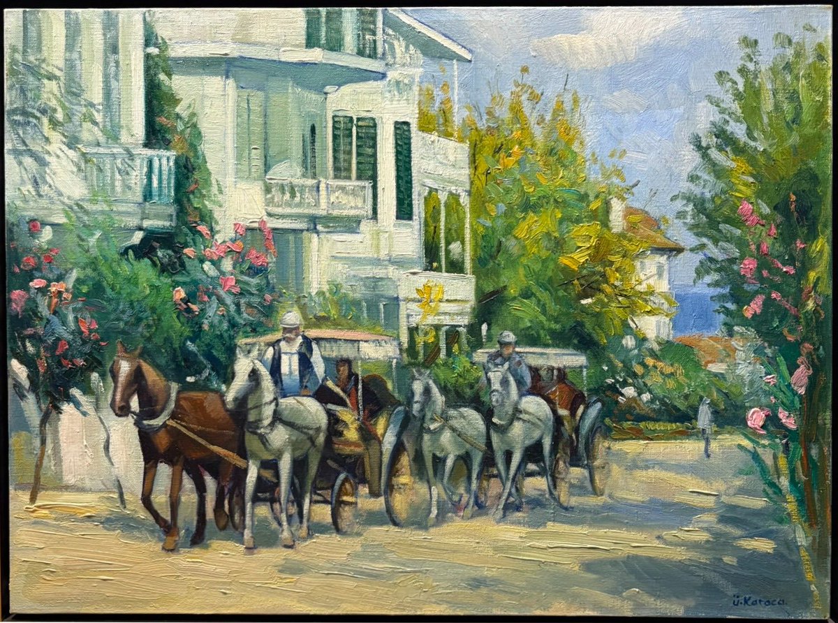 burakfilateli's tweet photo. Lot No 271
Ümmet Karaca İmzalı, Adada Fayton Konulu
Tuval Üzerine Yağlıboya Resim

Karma Eserler Müzayedemiz Yayında!
11 Ekim Pazar, 17.00
https://t.co/UMiNbUhLsk

#ümmetkaraca #art #fayton #büyükada https://t.co/pM1P6vzHVl