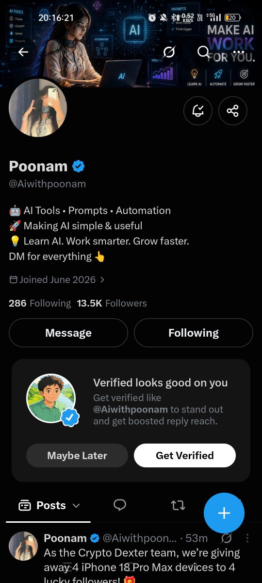 rationalPrabhat's tweet photo. @Aiwithpoonam Dm https://t.co/Lxq36z9TL1
