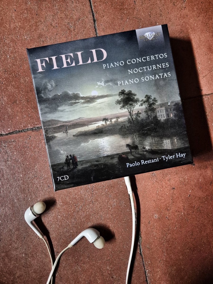 JazzCfree's tweet photo. CLÁSICA:
Una maravilla... la caja 7 CD que Brilliant ha publicado sobre el compositor irlandés John Field. Y es que Field es un olvidado de la música culta, a pesar de ser el creador del Nocturno como forma musical.

💿 7 CD John Field, (Brilliant Classics, 2026).

#classical https://t.co/vvmFEKRo8c