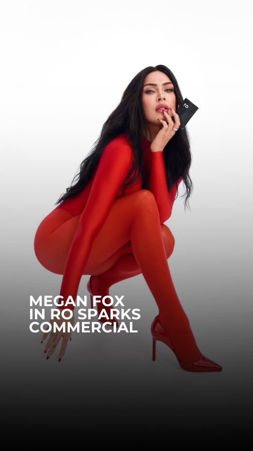 meganfox_italy's tweet photo. Megan Fox in Ro Sparks commercial ♡
This is a promotional advertising campaign in collaboration with the brand Ro Sparks (a treatment/medication for male sexual health).
#meganfox #fanaccount https://t.co/u62Kbfqc8R