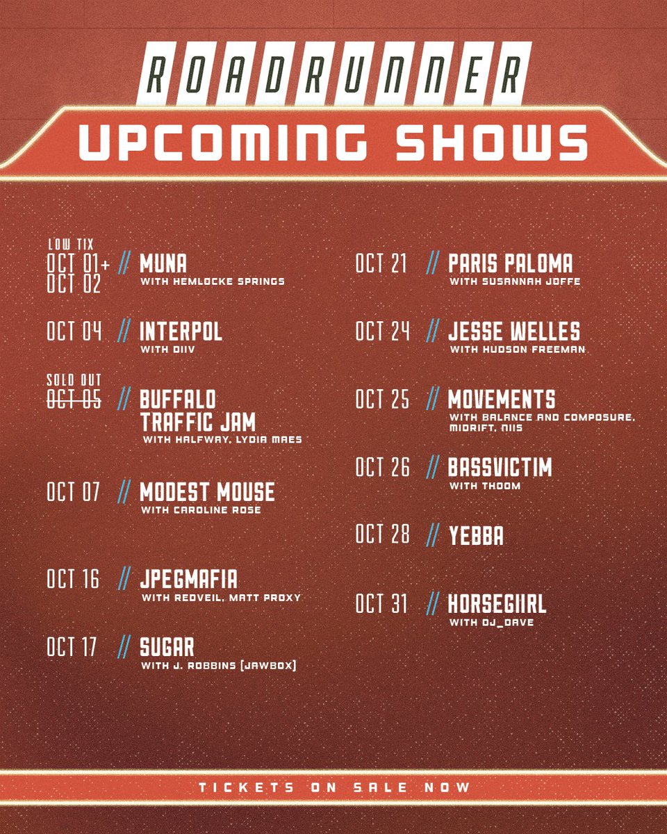 roadrunnerbos's tweet photo. happy rocktober🤘

https://t.co/Z1FF66WVSk https://t.co/xXBIebd9xV