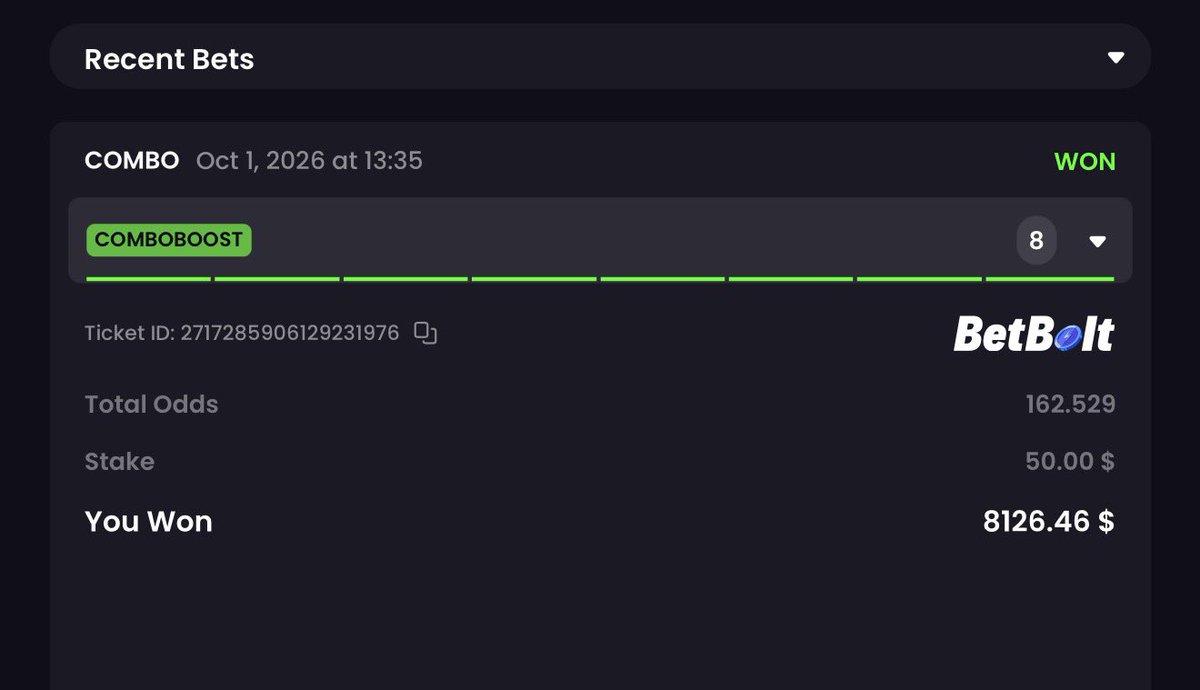 Jakeloses's tweet photo. I FUCKING DID IT.

I FUCKING WON.

I CANNOT FUCKING BELIEVE IT.

I’m about to go on the biggest run of my lifetime.

Building generational wealth for my kids starts now.

Every win I have, I’m doing a giveaway.
Including today.

$500 total (5 x $100) to enter -

must be following @jakeloses, like this post, comment your Betbolt username

I can’t fucking believe this.

(Prize money is in AUD before you pussies say anything. Pretty much the same as USD)