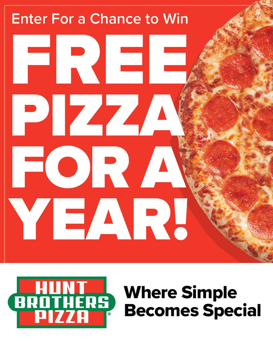 hbpizza's tweet photo. It's National Pizza Month! 🍕
Enter here for your chance to win Free Pizza for a Year: https://t.co/qY2LtbqamR

*We will NEVER ask for credit card information to enter. No Purchase Necessary. Ends 11:59pmET 10/31/26 50 US/DC, 18+. Rules apply https://t.co/x99CFieMsl https://t.co/DBjk7jjmnV