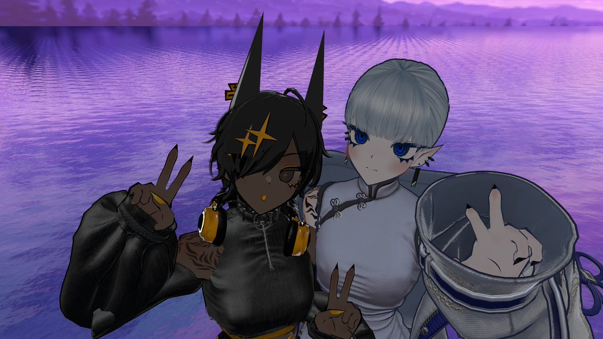 N4naG0's tweet photo. 上げ損ねてた写真👐
改変天才！！！！！かわいい！！！すき！！！！
#SIUSIU3D #VRChat https://t.co/khX6SiqK9C