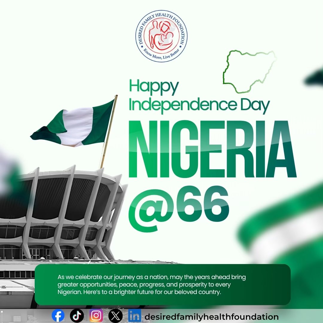 ChildrenDesired's tweet photo. #nigeriaindependentday #NigeriaAt64 https://t.co/zA64GU5CNV