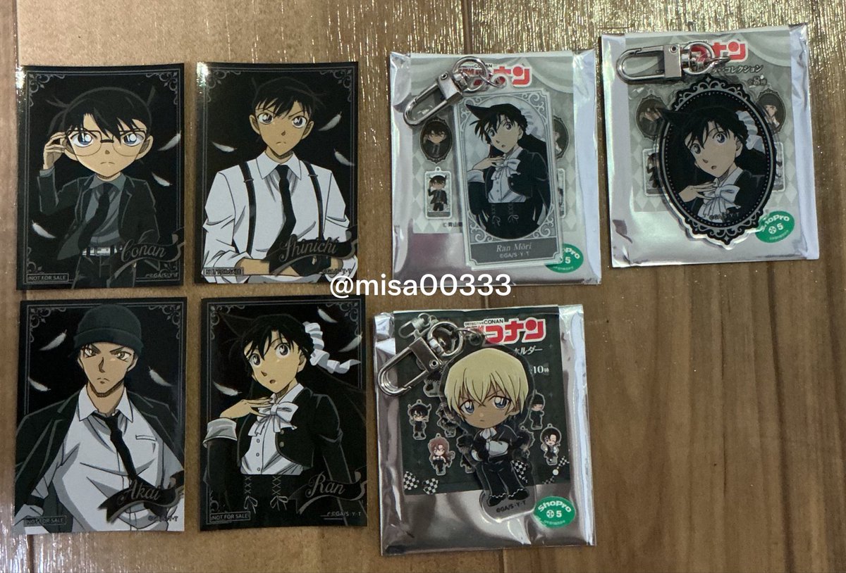 misaO0333's tweet photo. 名探偵コナン　交換&amp;買取
ゴスティックメイト、モノクローム2

【譲】　画像のもの　

【求】

⭐️アクリルコレクション
　灰原哀、松田陣平

⭐️アクリルスタンド　
　工藤新一

定価＋手数料(郵送料)で買取可

関東県であれば手渡しでも郵送でも可

お気軽にお声がけください^^✨ https://t.co/zVLJ1FqsEg
