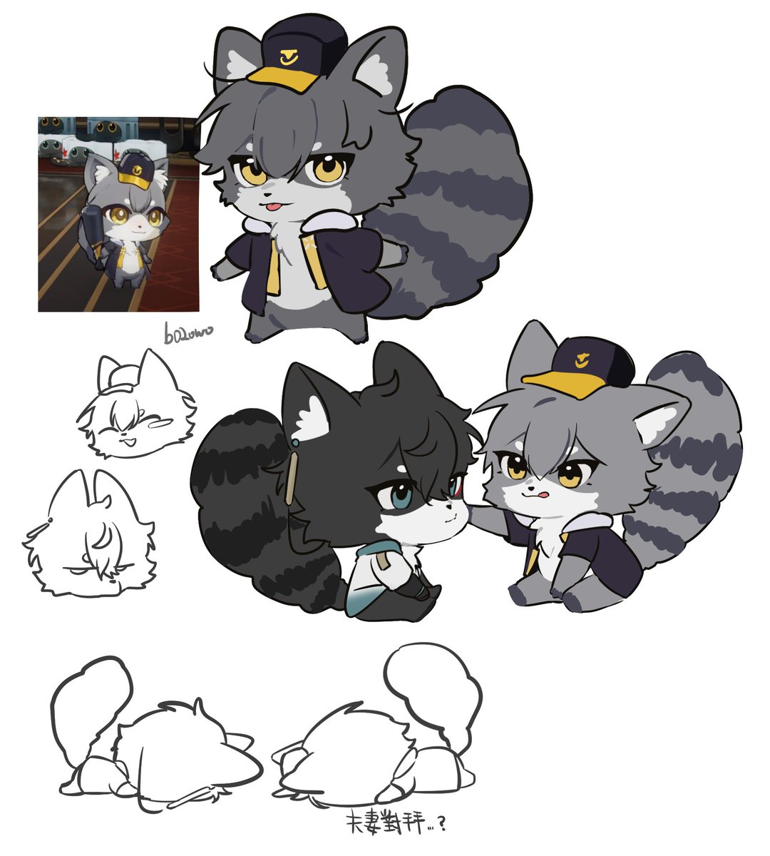 b02owo's tweet photo. 這生物好難畫ㄟ?
丹穹的...狸貓? https://t.co/zSMmrXYUeq