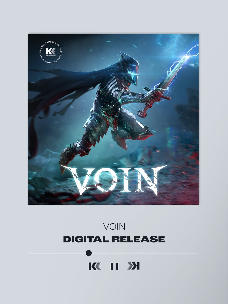 kidkatanarec's tweet photo. ⚡The soundtrack to the highly awaited VOIN is finally here!⚡

From haunting ambient music to heart-pounding boss battles, the intense OST by Dark Twin features guest tracks by:

⚔️ Nik Nocturnal & Paula Carregosa
⚔️ The Algorithm
⚔️ Jonathan Young & Alex Moukala
⚔️ a brand new single by Geoffplaysguitar
⚔️  and another by solodev Sozidar!

We know you've been waiting, check it out here 👉 https://t.co/jQxM5S1YXZ