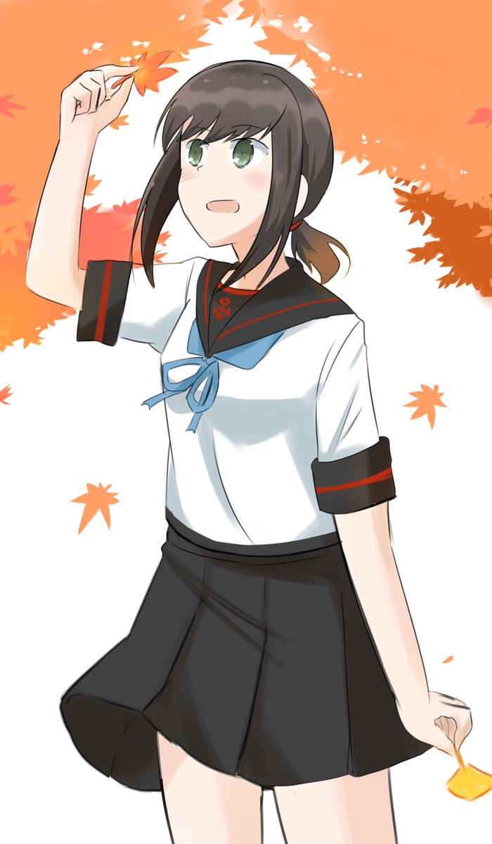 izumisubaru's tweet photo. 吹雪と秋 https://t.co/RtHoJKxCB6