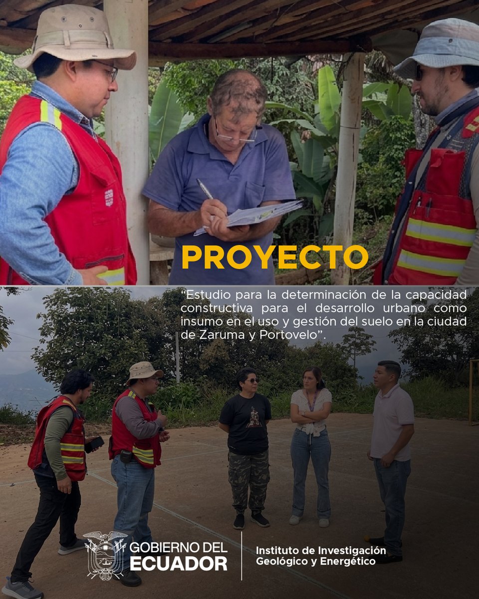 IIGE_Ec's tweet photo. Para la ejecución de levantamiento de información, se ha llevado a cabo desde marzo de 2026 socializaciones en las parroquias relacionadas con el estudio. 
 
#Zaruma #Portovelo #IIGE https://t.co/kbc7mkY6Dn