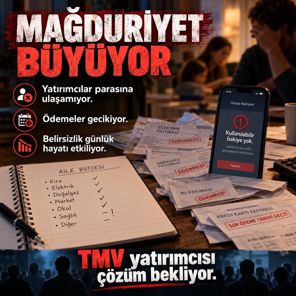skybird1789's tweet photo. TMV blokesi kalksın ödemelerimizi yapamıyoruz yeter artık #TMVfonmagdurlarınıduyun https://t.co/mMU4feiZuJ