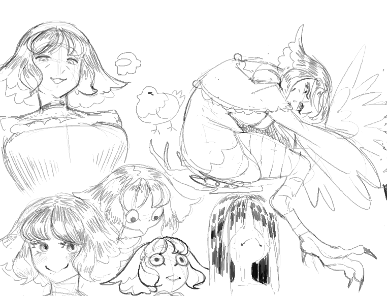 goose_llow's tweet photo. Llara doodles🐤 https://t.co/aYkDJNKkD0