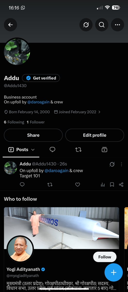Addu1430's tweet photo. upfoll BA JFB done by @daroagain's crew
start:1 
order:100 
target: 101
end: 110
bonus: +9
code, ﹫𝘮𝘰𝘯𝘴𝘪𝘦𝘢𝘳𝘭 https://t.co/RkFVgo1WM7