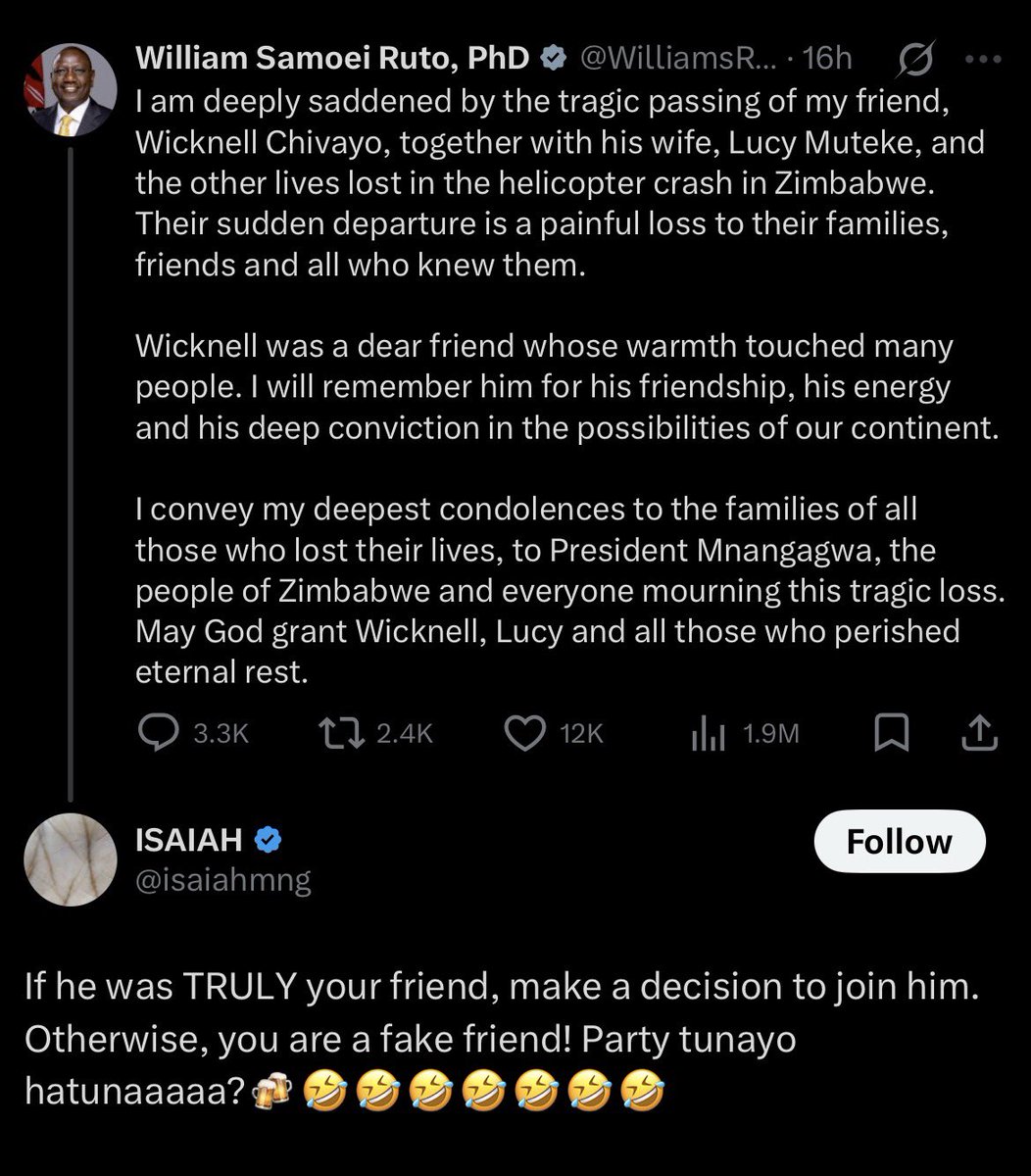 bantu_spear's tweet photo. Fake friends all over😅😅😂 https://t.co/QERwSdV3Fx