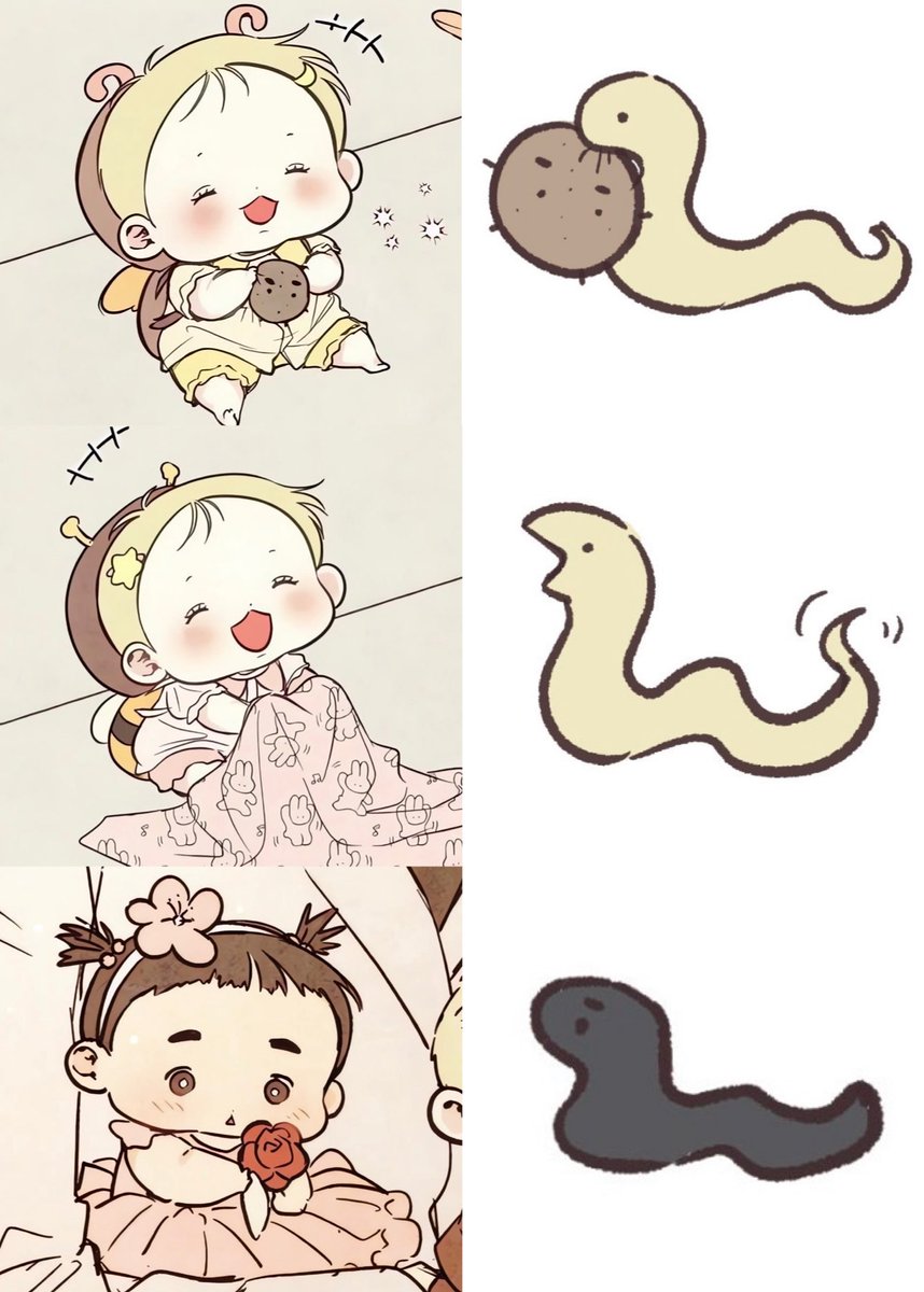 ryuht__'s tweet photo. the cutest little snakes everrr 🌙⭐️☀️💛

#TheSacredSerpentsSeduction #신을품는방법 https://t.co/xuDKU0GaAV