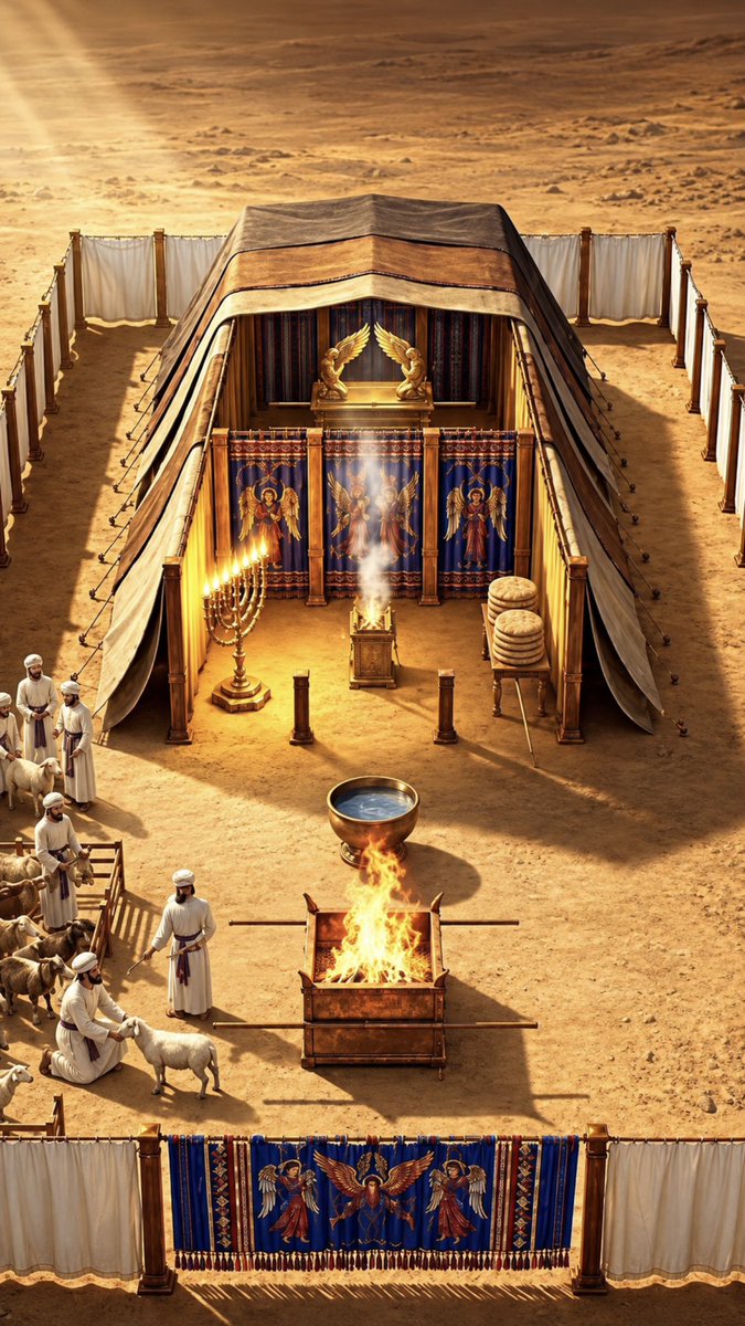 ancuevasm's tweet photo. Hay un detalle del tabernáculo que cambia por completo la forma de entender la cruz: Dios nunca dejó de buscar la manera de volver a habitar entre nosotros.

En el Antiguo Testamento, el tabernáculo era la morada de Dios en medio de su pueblo. 

Pero el pecado había levantado una barrera: el velo separaba el lugar santísimo del resto del pueblo.

Siglos después, Juan utiliza una expresión sorprendente: el Verbo "habitó" entre nosotros. En el original griego, literalmente, "plantó su tienda". Dios ya no habitaba en una tienda de tela: había venido en la carne de Jesucristo.

Y entonces sucede algo extraordinario.

Cuando Cristo muere en la cruz, el velo del templo se rasga de arriba abajo. No es un simple detalle: el camino hacia Dios queda abierto por medio de su propia entrega.

El tabernáculo señalaba hacia Cristo. El velo apuntaba a la separación que el pecado había provocado. Y la cruz revela hasta dónde llegó Dios para reconciliarse con nosotros.

El Hijo de Dios se hizo hombre, murió, resucitó y nos abrió el camino de regreso al Padre.

Lo que se perdió en el Edén, Cristo vino a restaurarlo: Dios habitando de nuevo con su pueblo. 

🙏✝️