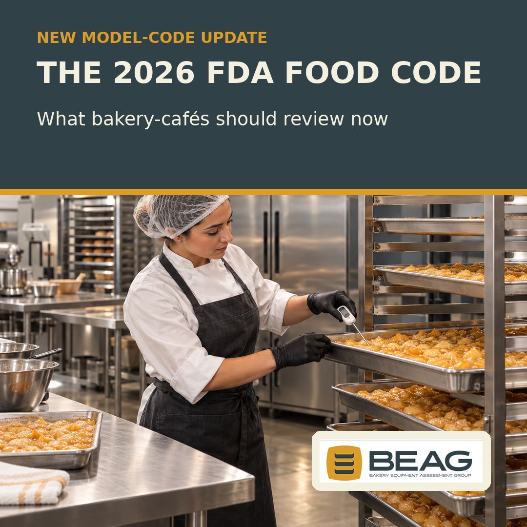 theBEAGroup's tweet photo. FDA has released the 2026 Food Code, updating the model provisions used by many retail and food-service regulators.

Read BEAG’s practical review: https://t.co/ChFeIHHyRf 

#CommercialBaking #FoodSafety #BakeryEquipment https://t.co/8JY6zIZJdM