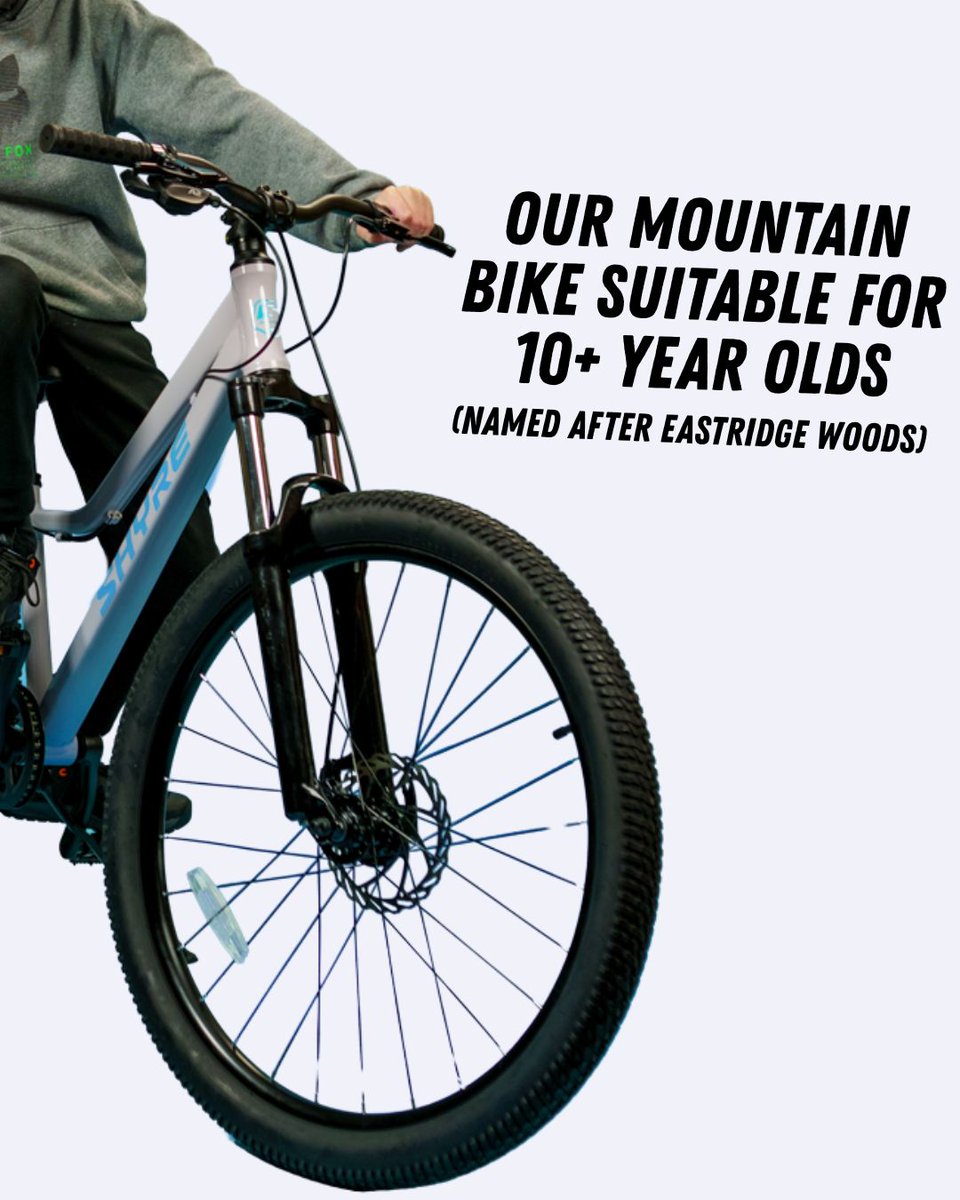 Shyrebikes's tweet photo. Re-introducing our Shyre Eastie... 🚲️ 🥳 

Our best-selling Shyre Mountain Bike, named after Kev's childhood favourite place to ride, Eastridge Woods. It has now expanded into 3 sizes &amp; 3 colour ways, including our NEW Acid Lime.

➡️ https://t.co/a0njRV4QmR https://t.co/Ueyx9uIgDm
