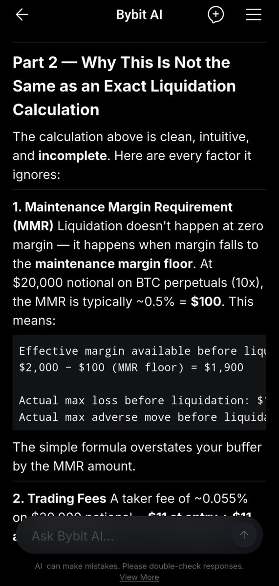 JustBybit's tweet photo. @Bybit_Official This test went beyond the basic leverage calculation and became a comparison of how the same risk behaves across different coins.

@Bybit_Official https://t.co/idfQH7vjQs