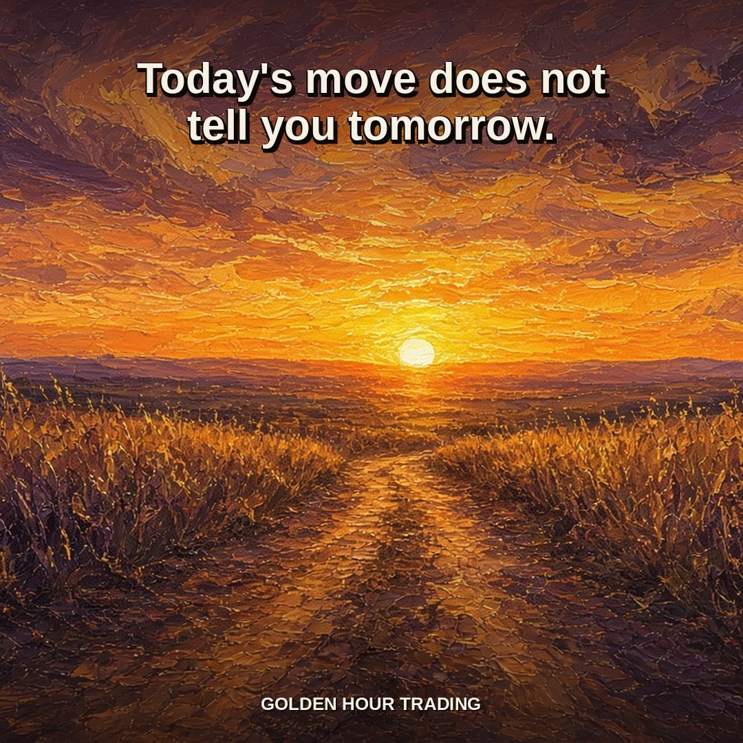 goldenhrtrading's tweet photo. Fear and excitement move prices too. Today's move does not tell you tomorrow.
Ask why it moved before you chase it. Education, not advice.
#stockmarketbasics #investingeducation #learnthemarket #stockprice #GoldenHourTrading https://t.co/xEg6nP2qoM