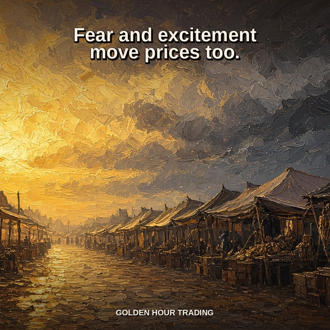 goldenhrtrading's tweet photo. Fear and excitement move prices too. Today's move does not tell you tomorrow.
Ask why it moved before you chase it. Education, not advice.
#stockmarketbasics #investingeducation #learnthemarket #stockprice #GoldenHourTrading https://t.co/xEg6nP2qoM