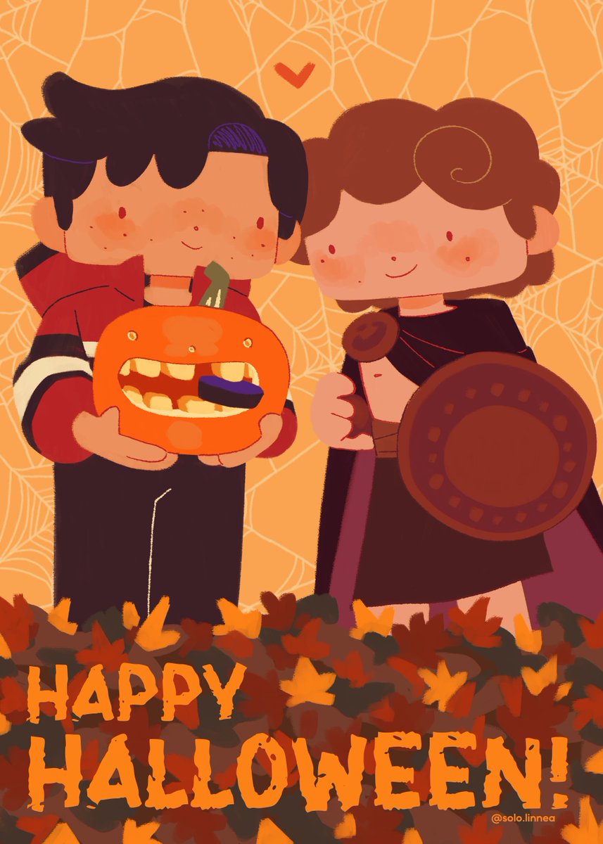 sololinneaa's tweet photo. a hollanov halloween! spooky season has begun! https://t.co/vcD84xQjKI