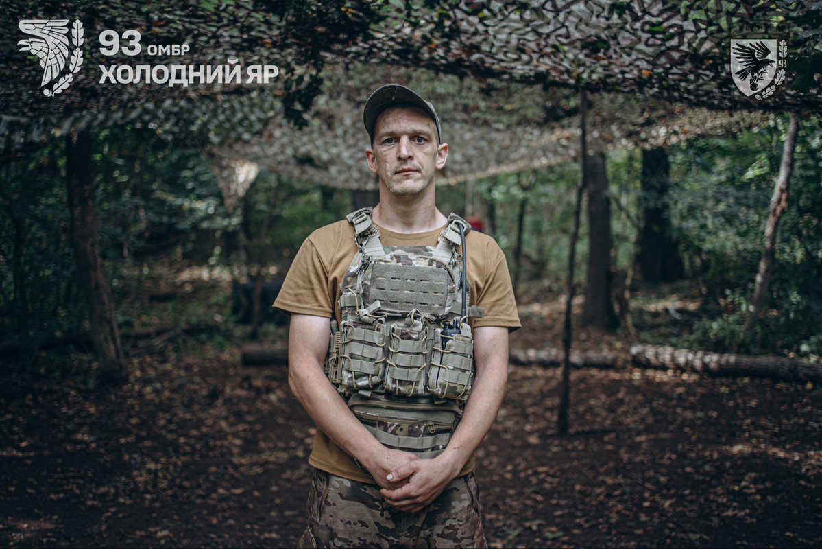 93OMBr1's tweet photo. The soldiers here come from very different backgrounds, but they have one thing in common: the decision to join the military and start over. In the photos are soldiers of the @93Alcatraz specialized infantry battalion, made up of former inmates. Some came here looking for "something to do", while others returned to Donetsk region to defend their own homes. Ahead of the Day of Defenders and Defendresses of Ukraine, we spoke with the soldiers about their experiences and motivations.

In the first photo is "Feniks" the company’s chief sergeant. He joined Alcatraz when the battalion was just being built from scratch. He says he wanted to try something new and work with people who had no previous military experience. Feniks himself has been in the military since 2018.

«It was interesting to find out what kind of people they were, how to work with them, and what to expect from them. And the results speak for themselves. Many see their service here as a chance to change their lives: rebuild connections with their families, gain new knowledge, develop themselves, and eventually, if they have the desire and ability, take on more responsibility and move into leadership positions. But everyone starts with combat».

Today, the chief sergeant says, Alcatraz has not only infantry and assault troops, but is also actively developing its drone component. The soldiers are eager to learn new things, while some already have experience from previous service.

«I spent two months in the infantry, then I became a guide. I was doing that for a long time until I ran into a sabotage and reconnaissance group» – says a soldier with the call sign "Psikh". He joined Alcatraz two years ago after serving a prison sentence and immediately became a platoon commander.

He readily recalls his encounter with a russian sabotage and reconnaissance group, because he now shares that experience with his subordinates and teaches them how to withstand such situations based on what he himself went through:

«I got the guys into position and was heading back. There were five m***erf**kers. They were heading toward Dolha Balka – they had gotten more than five kilometers into our rear. There was a dense tree line, and they were wearing our uniforms. I was heading back when the first bullet hit me in the arm, then another hit me in the side. I was lucky that I suddenly dropped – that’s what saved me»

He says he managed to hide behind a tree and get his first-aid kit. While treating himself, he overheard the occupiers talking and realized they were going to check whether he was dead. He quickly understood that he would have to fight his way out. He managed to shoot three russians, while the other two escaped.

He is convinced that only good training and preparation saved his life.

"Psikh" says he does take a soldier’s previous experience into account – both life experience and military experience. But he adds that he only begins to trust a soldier after combat missions, once everyone has had a chance to show what they are capable of.

«For example, I trust "Zhuk", the platoon commander, because he’s been through a lot too».

"Zhuk" has also been in the battalion for almost two years, just like his comrade. During that time, he has taken part in numerous combat missions, both as part of the battalion itself and alongside attached brigade units. He says he feels he has found his place in Alcatraz.

«People are different, and anyone can have a criminal record. What matters here is what kind of person you are. There’s no such thing as "status" or anything like that. We all fight here, we’re all in this together, and we all stick together. First and foremost, we have to give a person knowledge and experience. Whether they choose to learn and put it into practice is up to them. What matters here is what kind of person you are».
