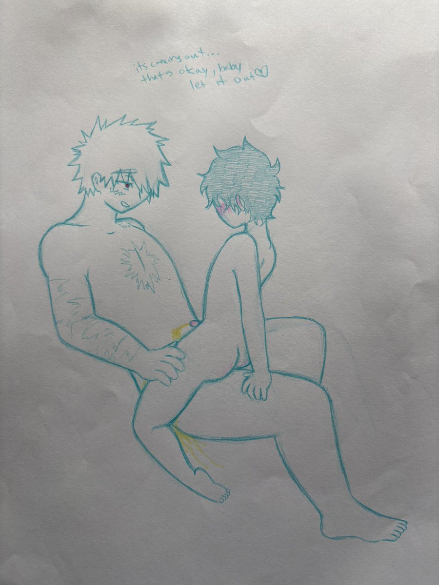 4TRo2L's tweet photo. #kinktober2026 
day 1: (accidental) watersports https://t.co/trRqc5oEkn