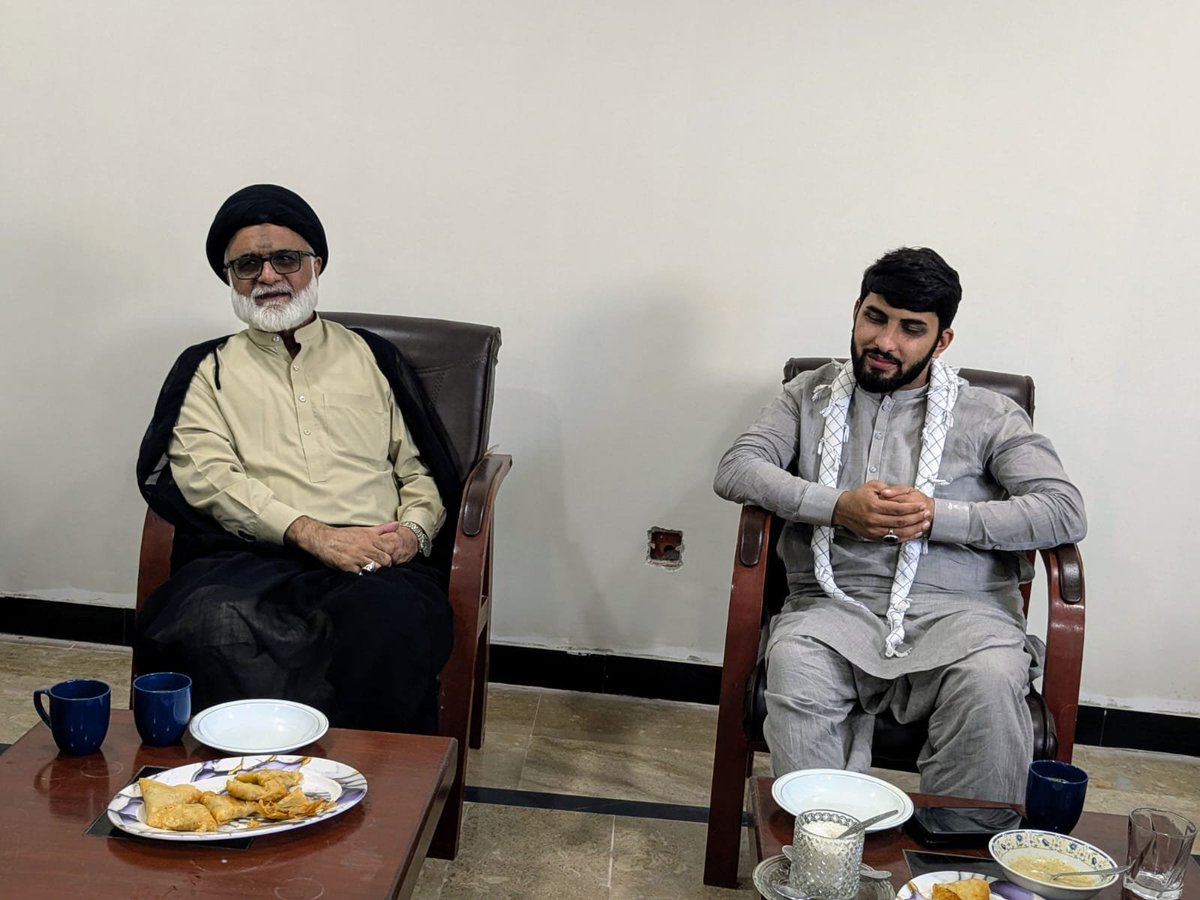 imamia_students's tweet photo. مرکزی صدر امامیہ اسٹوڈنٹس آرگنائزیشن پاکستان برادر سید امین شیرازی نے وفد کے ہمراہ مرکزی صدر مجلس علماء مکتب اہلبیت علامہ حسنین عباس گردیزی اور انکی کابینہ سے ملاقات کی و مختلف امور پر پر تبادلہ خیال کیا۔
#ISOPakistan
#IMH https://t.co/tL0gJLGK0q